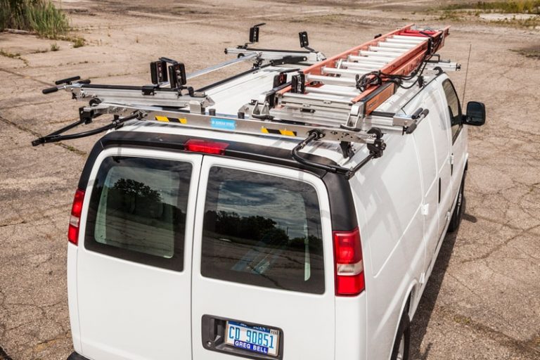 Commercial Ladder Rack for Your GMC Van Commercial Upfits